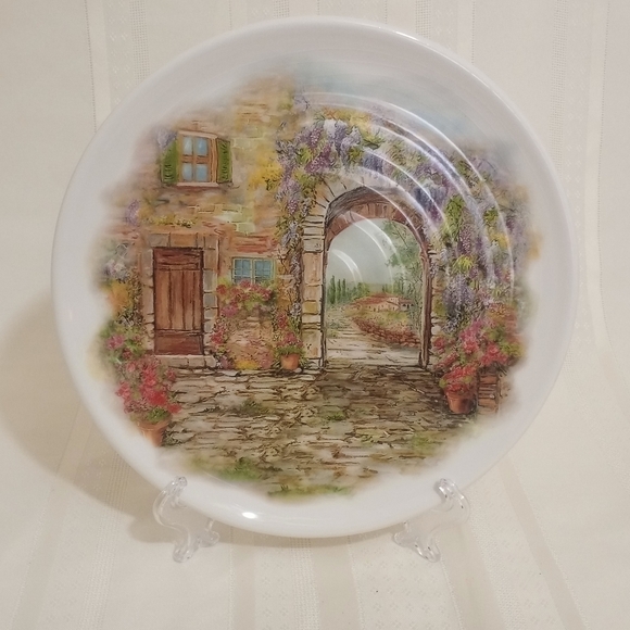 Ceramica Cuore Plate Made In Italy - Picture 4 of 5